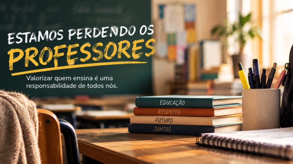 ESTAMOS PERDENDO OS PROFESSORES