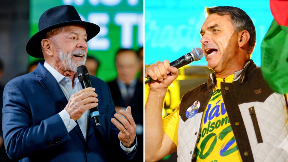 Lula e Flávio Bolsonaro se enfrentam no domingo: veja como será o debate da Band