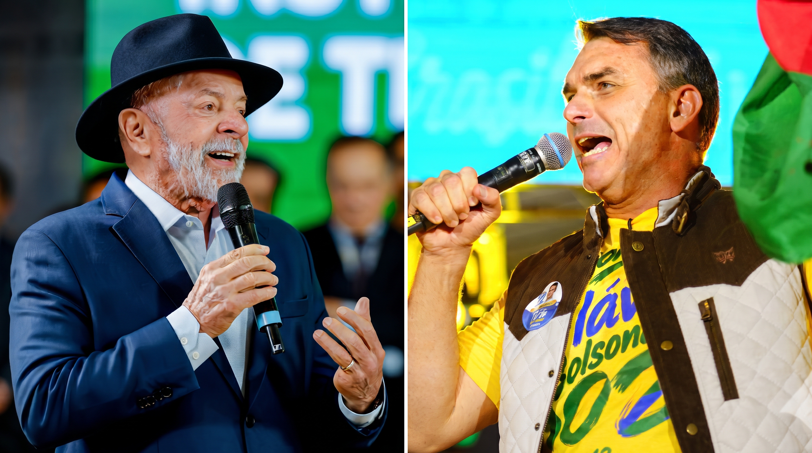 Lula e Flávio Bolsonaro se enfrentam no domingo: veja como será o debate da Band
