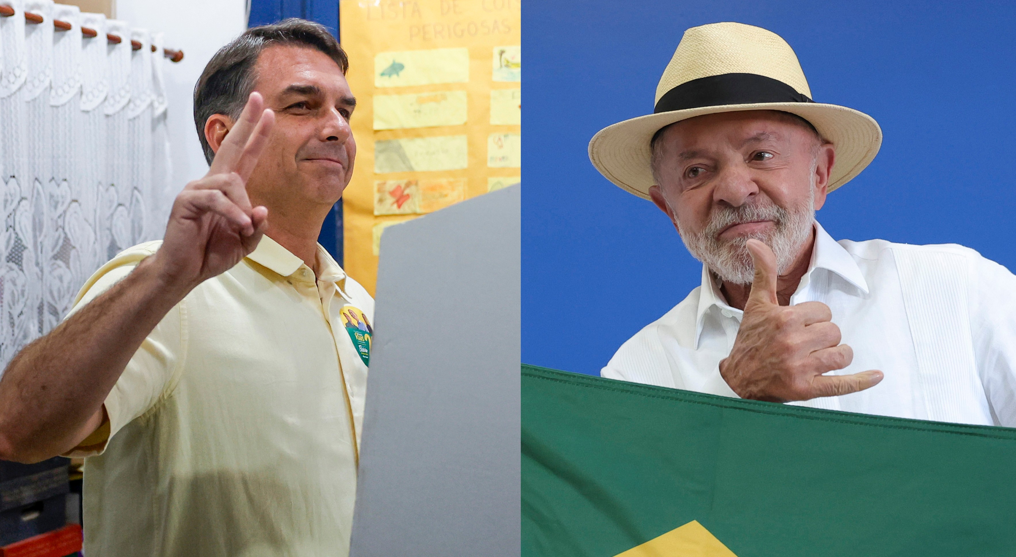 “Exércitos” de Lula e Flávio chegam ao 2º turno na tentativa de vencer a batalha da rejeição