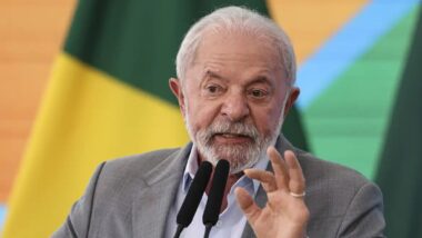 O presidente Lula participou de sabatina na Rede Globo nesta quinta-feira (15)