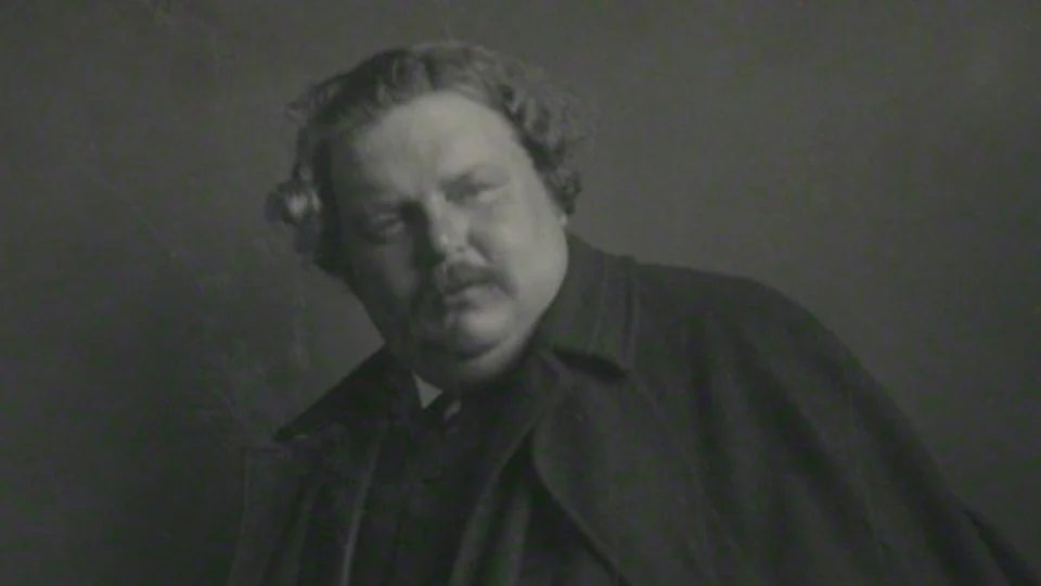 G. K. Chesterton em 1912: a admiração por São Francisco de Assis vinha da infância e acompanharia o escritor até sua conversão ao catolicismo, em 1922
