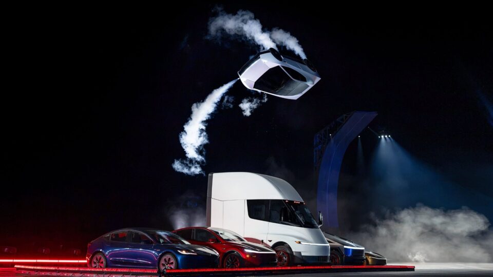 Uau! Um carro voador!