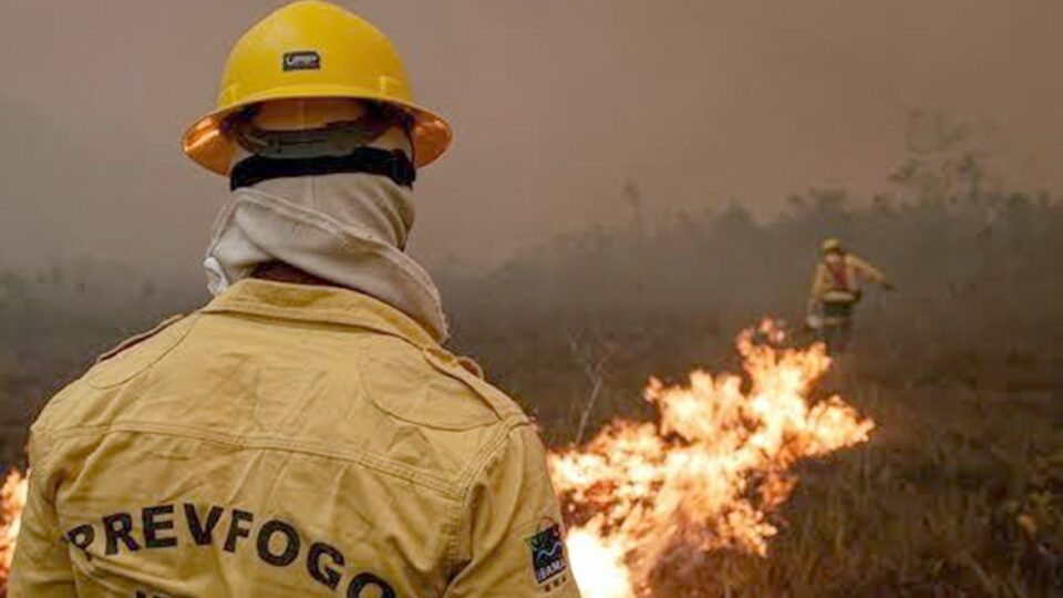 Fumaça impede voos de aeronaves que combatem incêndios no Amazonas