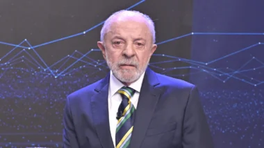 Lula durante o debate na Band: entre reclamações e gafes, o presidente se complicou com as próprias palavras.