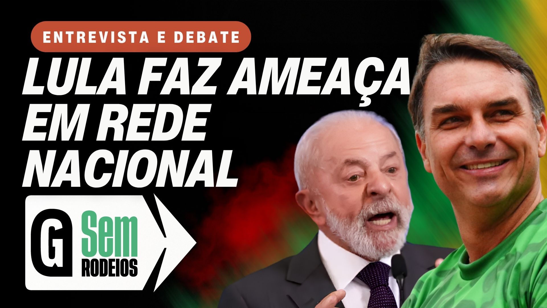 Lula ameaça Flávio em debate