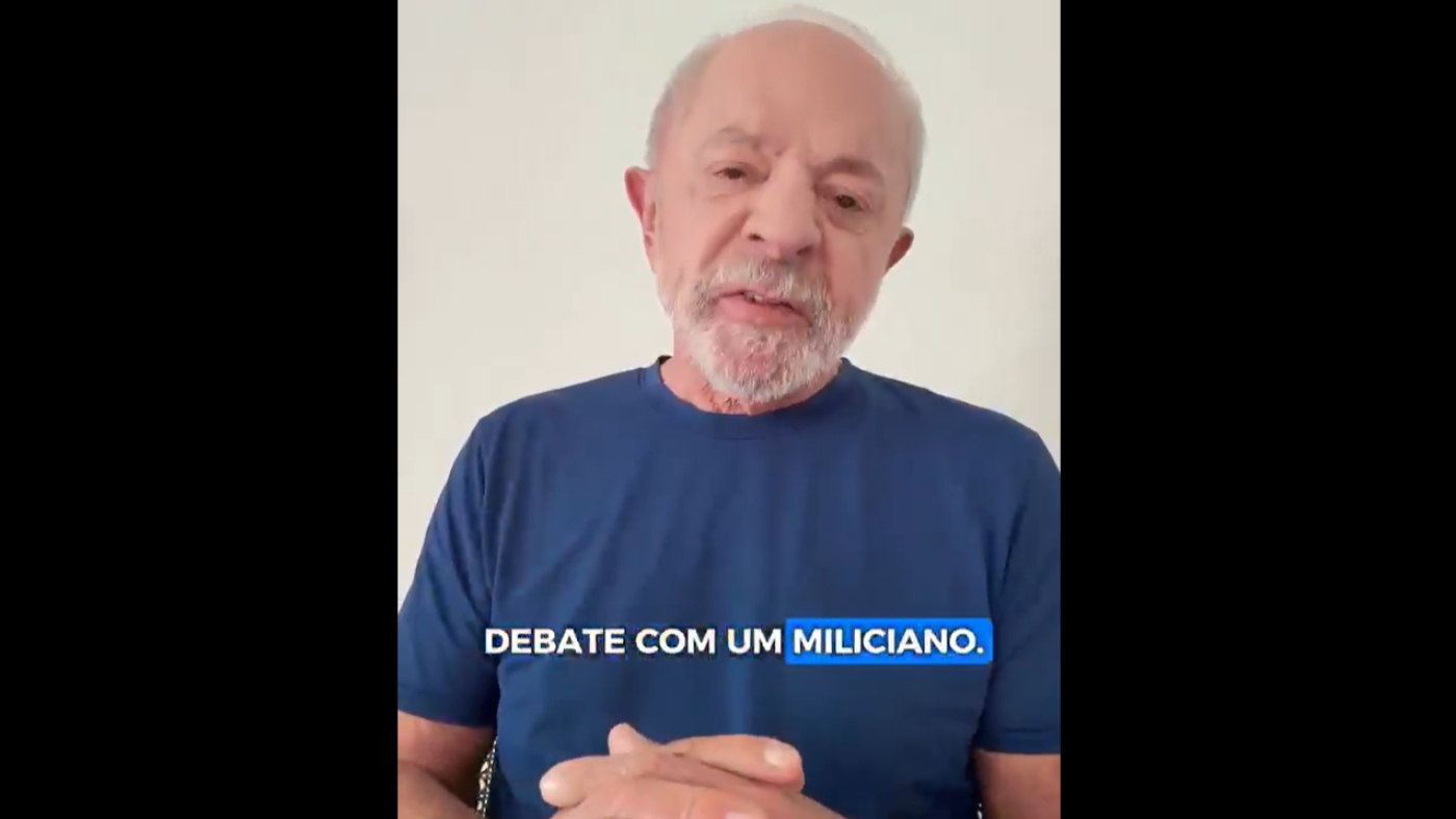 Lula se diz incomodado com preparo de Flávio para o debate da Band