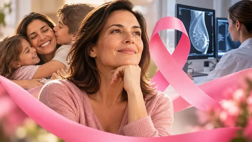 O autocuidado feminino vai além de amor-próprio: é cuidar da saúde, manter os exames em dia e priorizar a prevenção do câncer de mama durante todo o ano.
