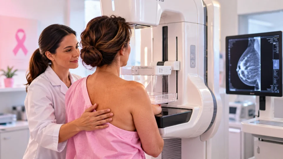 Cuidar da saúde é um gesto de amor por você mesma! A mamografia é uma importante aliada na detecção precoce do câncer de mama. Converse com seu médico, mantenha seus exames em dia e priorize sua saúde durante todo o ano.