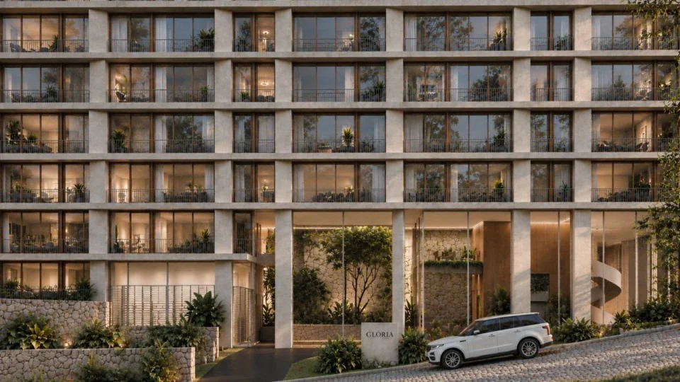 Apartamento decorado do Glória, que terá duas torres e 90 unidades