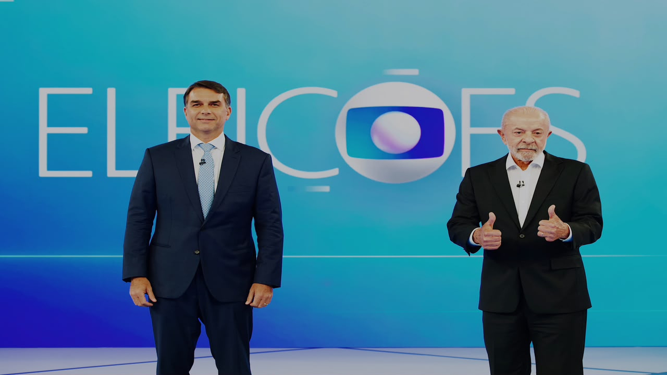 Primeiro bloco do debate é marcado por disputa econômica e ataques entre Lula e Flávio