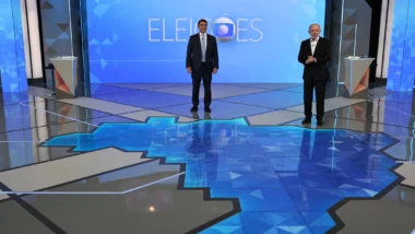 Lula e Flávio debate da Globo TV