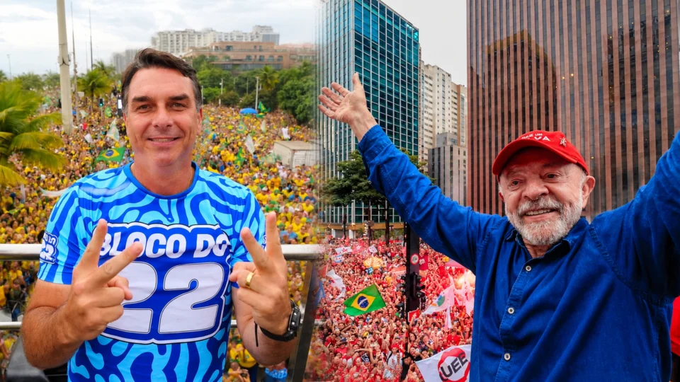 Lula e Flávio encerramento campanha atos
