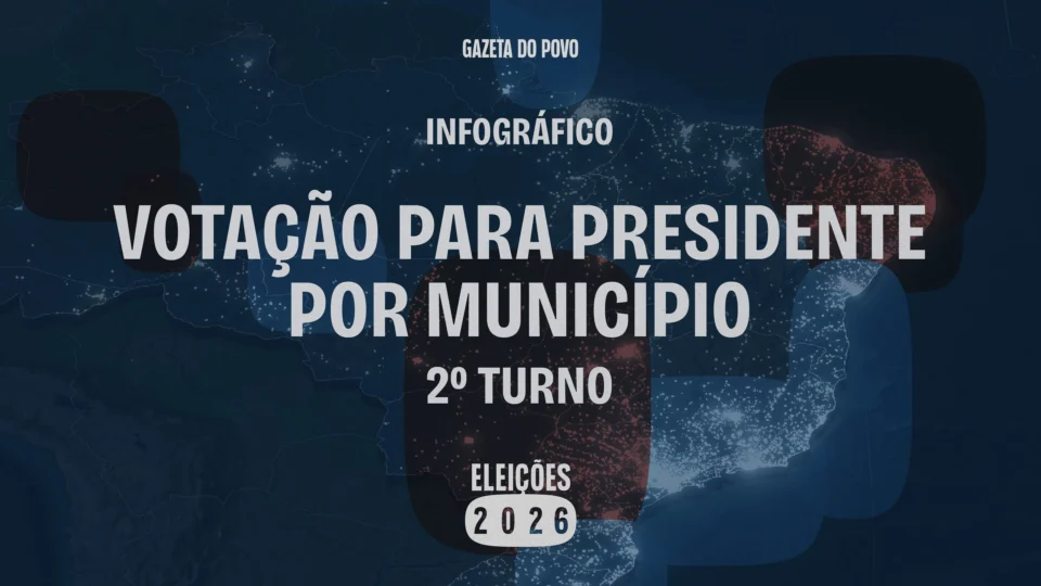 Como foi o desempenho de Flávio Bolsonaro e Lula em todos os municípios do país.