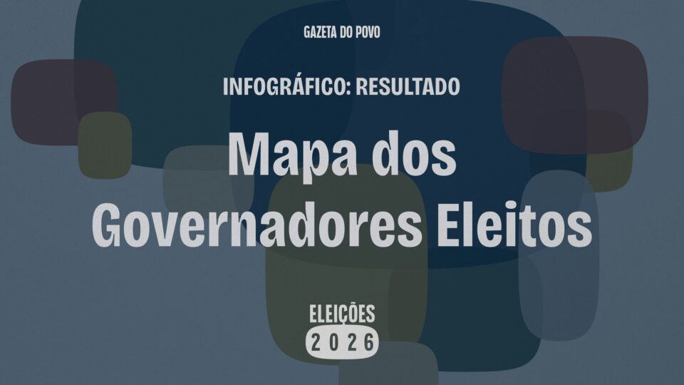 Eleições 2026: veja o mapa dos governadores eleitos no 1º e 2º turno