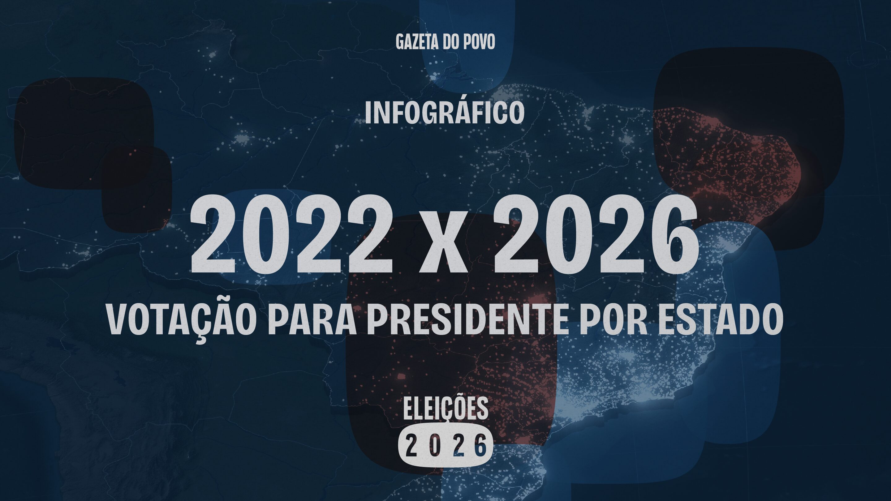 O que mudou na votação para presidente em quatro anos:
