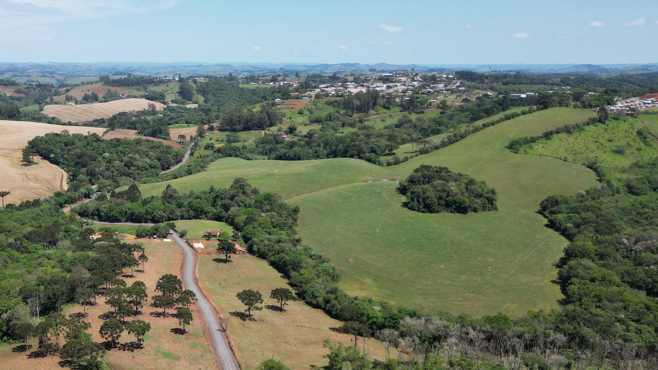 Marquinho, no Paraná, fica a cerca de 400 quilômetros de Curitiba.