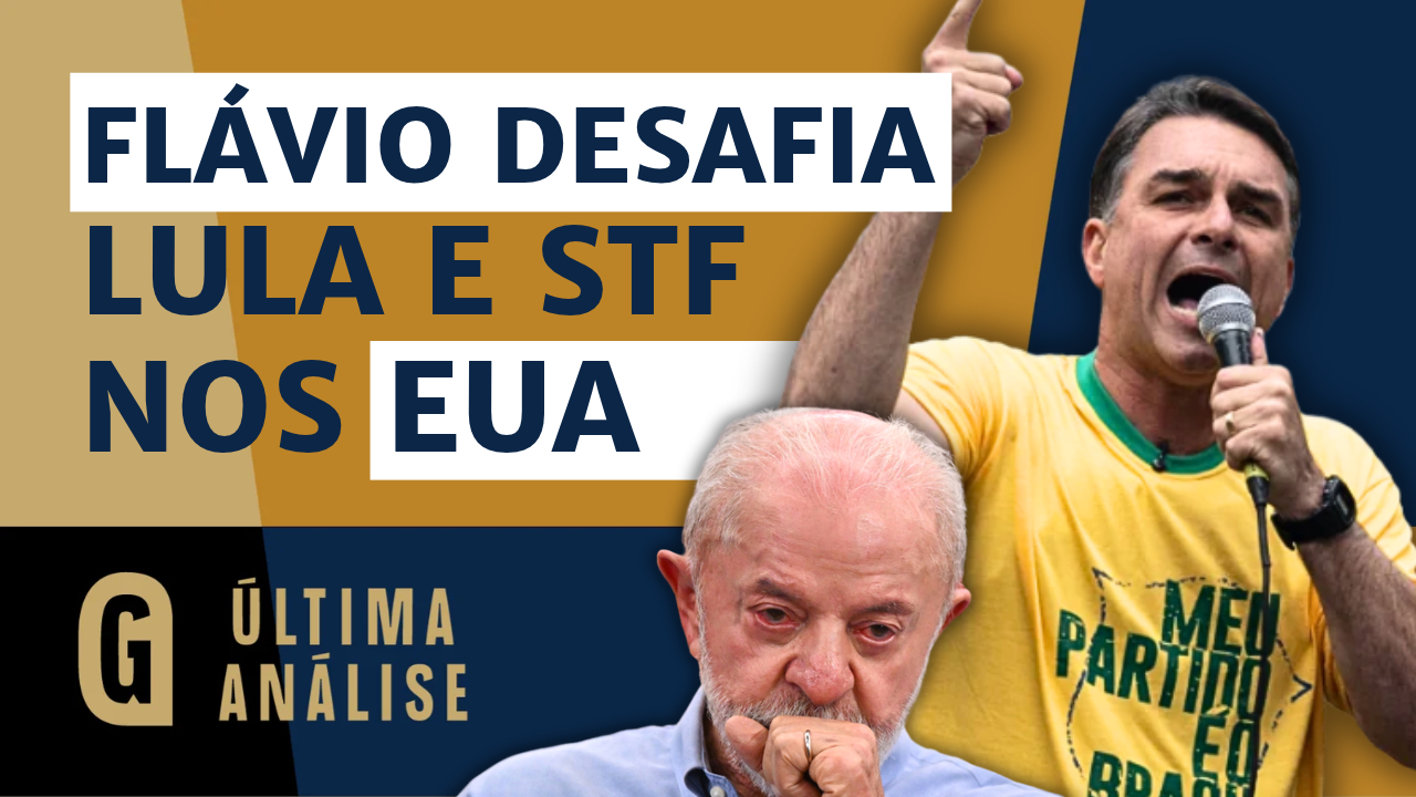 “Líder do Brasil”: Flávio Bolsonaro se manifesta nos EUA
