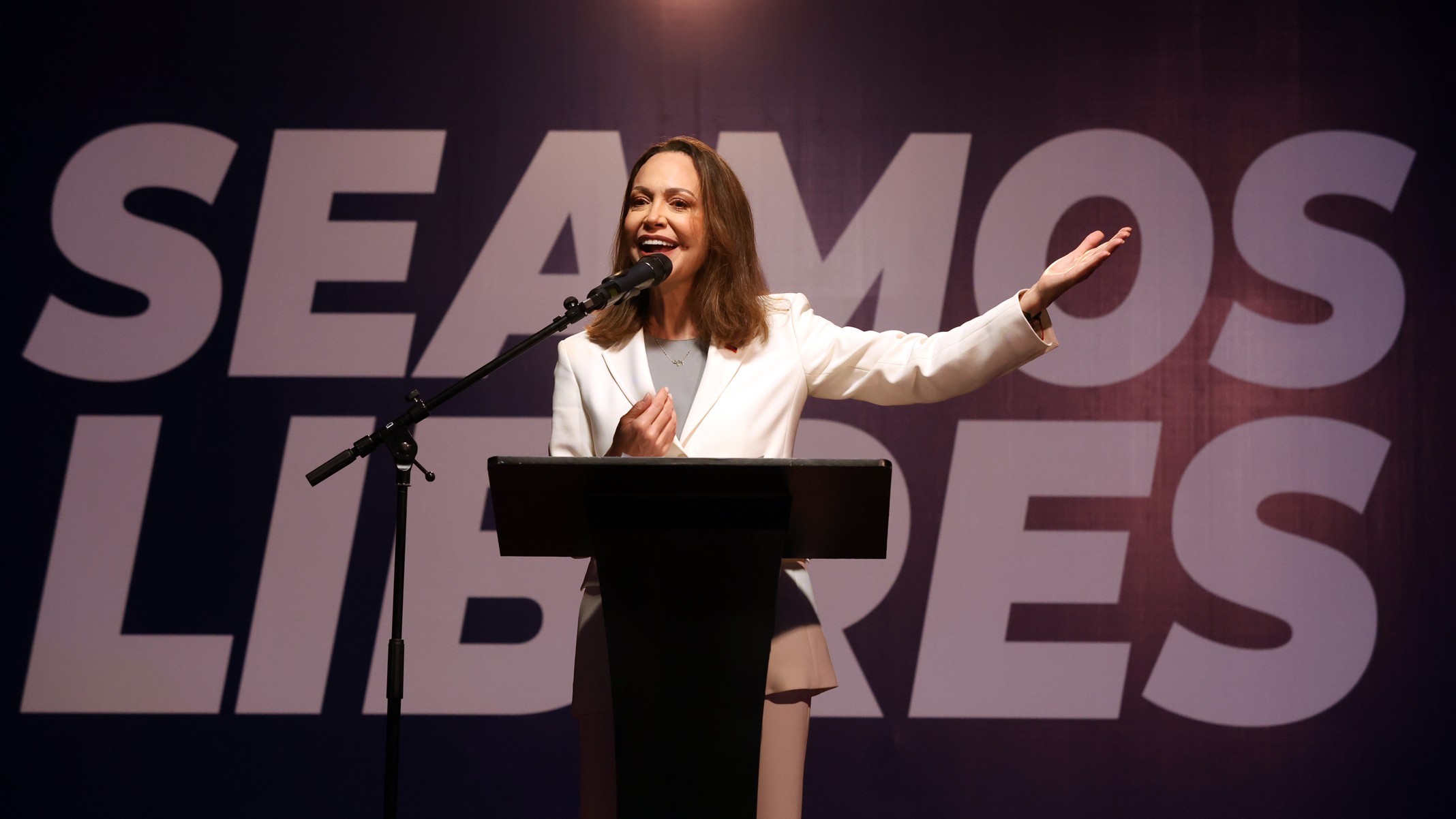María Corina Machado denuncia persistência da repressão chavista na Venezuela