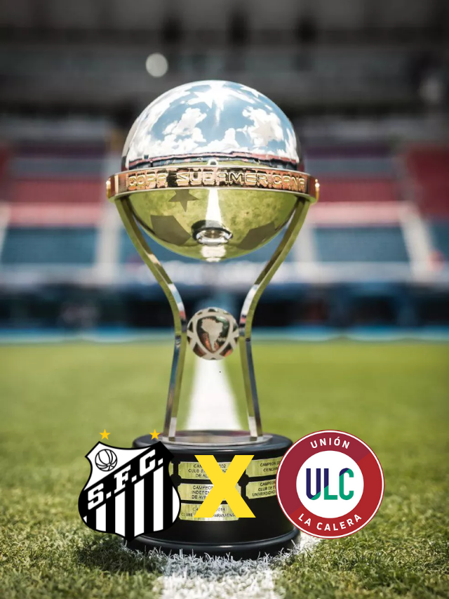 Santos x Union La Calera escalações, horário e como assistir ao vivo