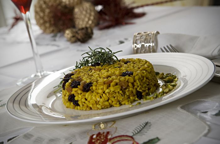 Pilaf de açafrão Pilaf de açafrão