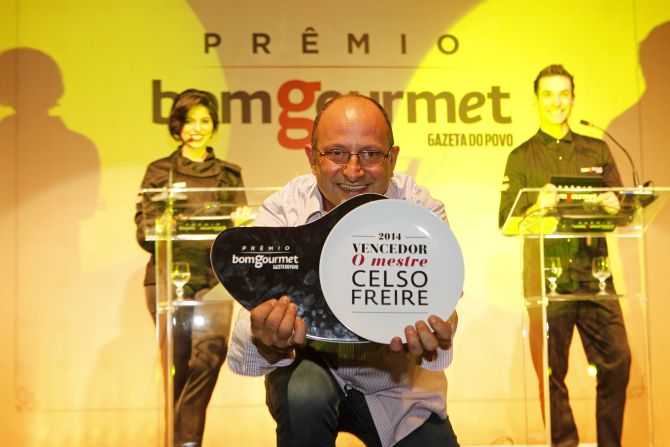 Chef Celso Freire. Foto: Antônio More / Gazeta do Povo. Chef Celso Freire. Foto: Antônio More / Gazeta do Povo.