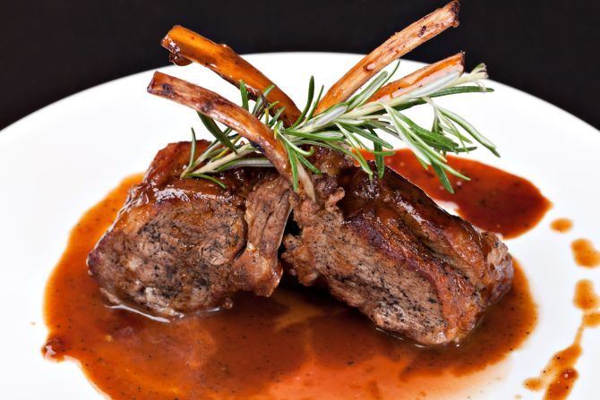 Preparo com carne de cordeiro. Foto: divulgação 
