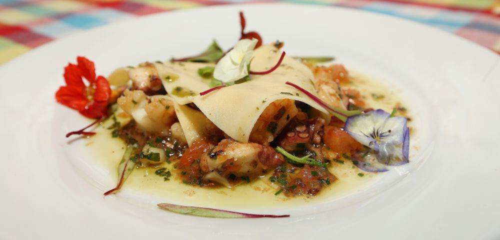 Lasanha de frutos do mar do leitor Pedro Cardoso de Almeida Andrade Costa. Foto: Giuliano Gomes / Gazeta do Povo.