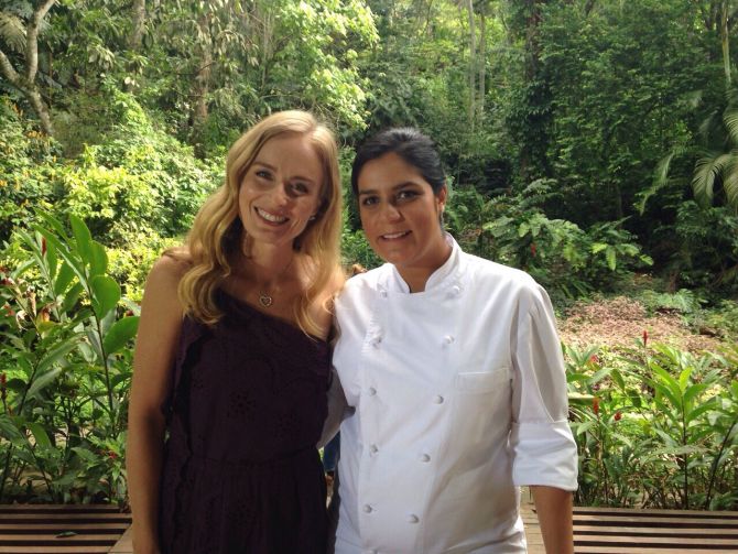A apresentadora Angélica com a chef Manu Buffara. Foto: Divulgação A apresentadora Angélica com a chef Manu Buffara. Foto: Divulgação