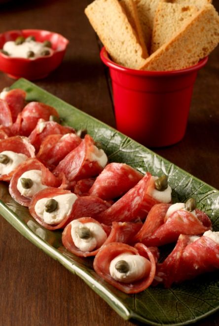 Enroladinhos de salmão. Foto: divulgação