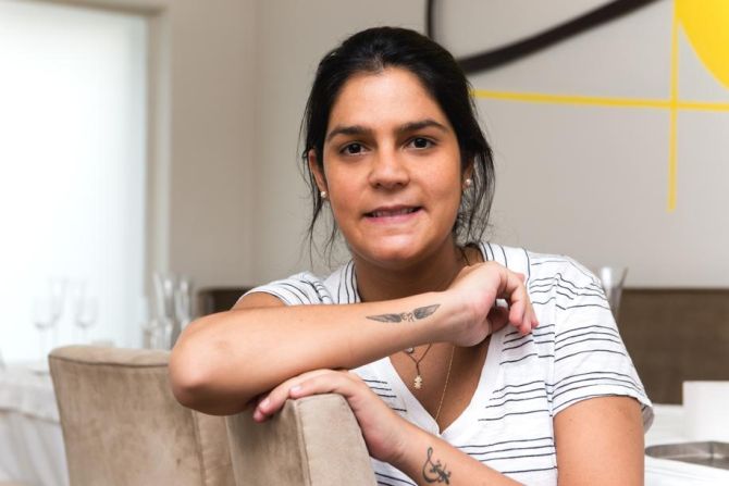 Em busca de novos desafios, Manu se adapta a vida de mãe. Foto: Fred Kendi/Gazeta do Povo Em busca de novos desafios, Manu se adapta a vida de mãe. Foto: Fred Kendi/Gazeta do Povo