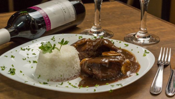 Escalope de mignon. Foto: Divulgação Escalope de mignon. Foto: Divulgação