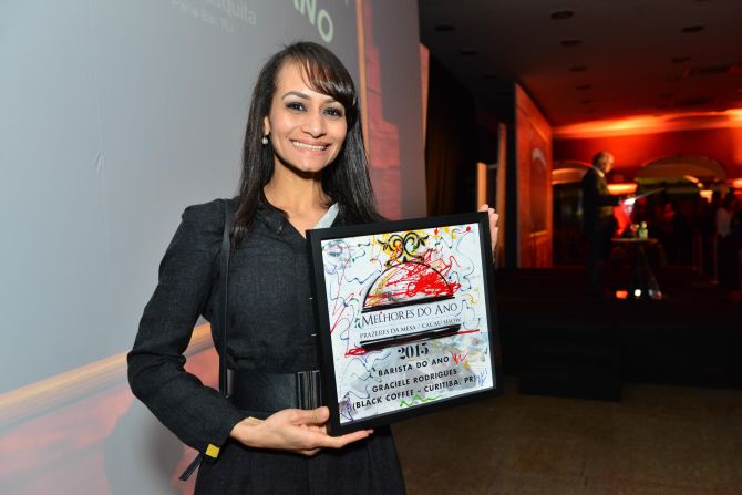 Graciele Rodrigues, barista do Black Coffee. Foto: Divulgação Graciele Rodrigues, barista do Black Coffee. Foto: Divulgação