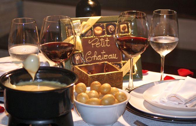 Fondue de queijo. Foto: Divulgação Fondue de queijo. Foto: Divulgação