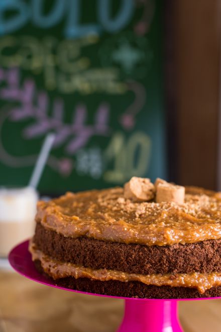 Torta de paçoca. Foto: Letícia Akemi / Gazeta do Povo.