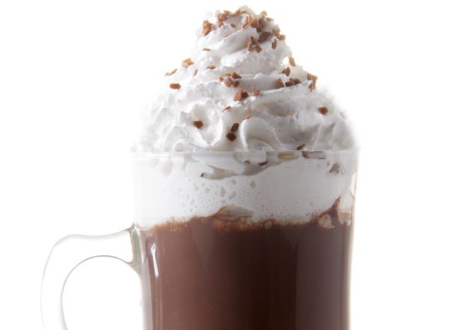 Chocolate quente da Cuore di Cacao. Foto: Divulgação Chocolate quente da Cuore di Cacao. Foto: Divulgação