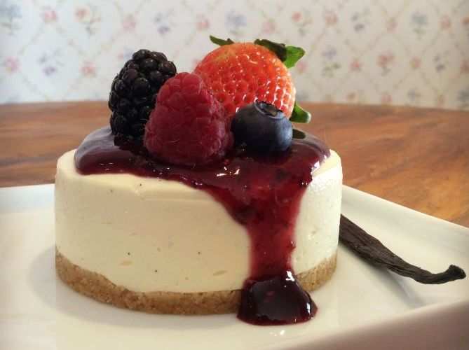Cheesecake de frutas vermelhas da Cheesecake a Wish. Foto: Divulgação Cheesecake de frutas vermelhas da Cheesecake a Wish. Foto: Divulgação
