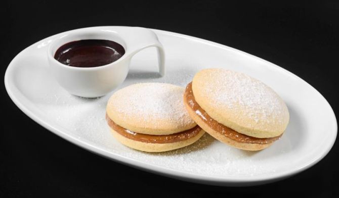 Alfajores têm tamanho maior que o tradicional. Foto: Marcelo Krelling/Divulgação Alfajores têm tamanho maior que o tradicional. Foto: Marcelo Krelling/Divulgação