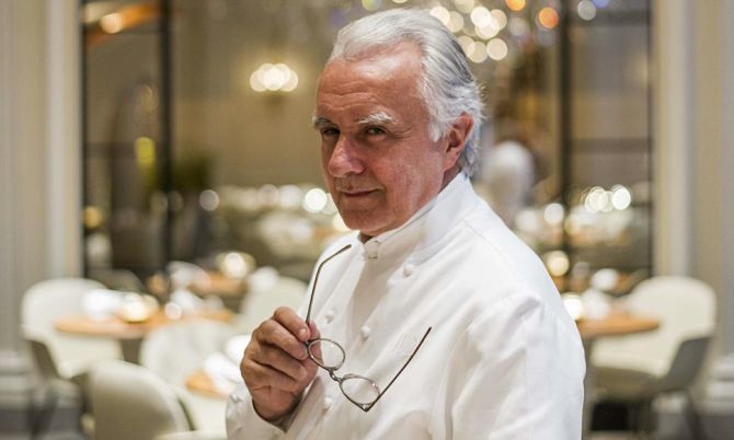 Alain Ducasse pratica a “cozinha natural". Foto: Divulgação Alain Ducasse pratica a “cozinha natural". Foto: Divulgação