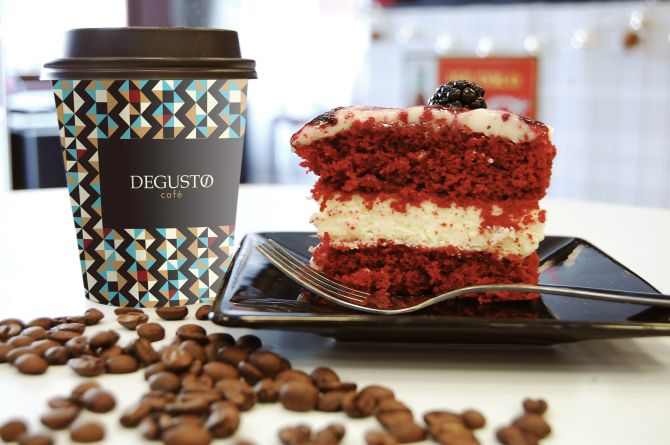 Degusto Café. Foto: Divulgação Degusto Café. Foto: Divulgação