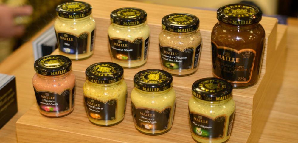 Mostarda francesa Maille chega ao Brasil. Foto: Maurício Marconi/Divulgação