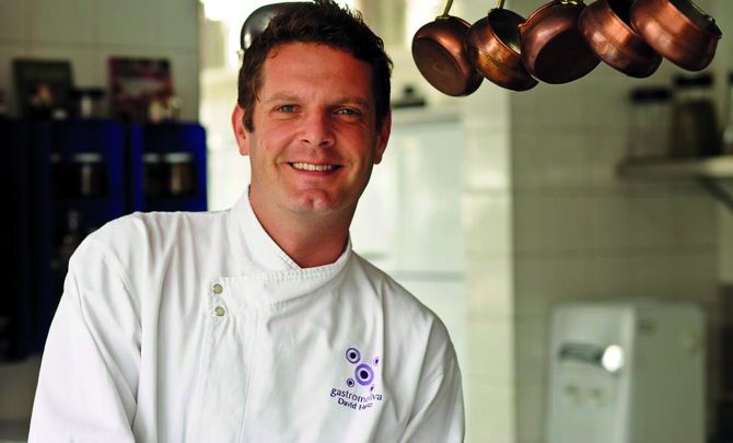 O curitibano David Hertz  apresentou no México a Gastromotiva, seu projeto de inclusão social. Foto: Heloisa Mello/Divulgação