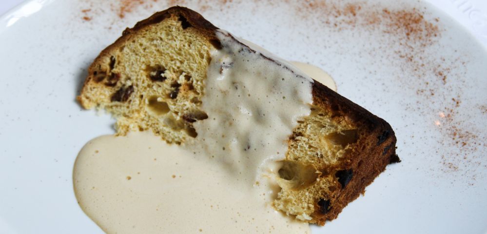 Dudu Sperandio cria sobremesa com panetone Dudu Sperandio cria sobremesa com panetone