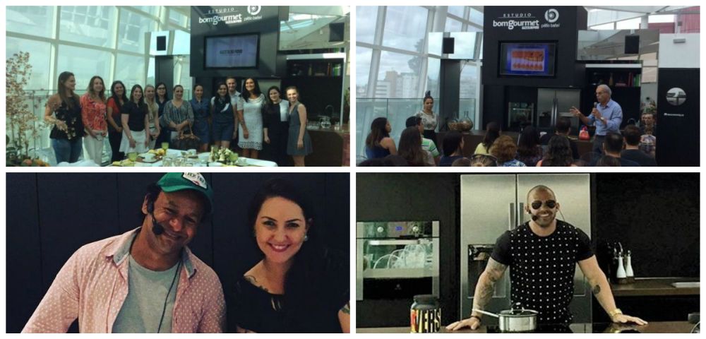 Aulas e eventos que badalam o Estúdio Bom Gourmet Aulas e eventos que badalam o Estúdio Bom Gourmet