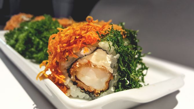 Uramaki do Ken Taki. Foto: Divulgação Uramaki do Ken Taki. Foto: Divulgação