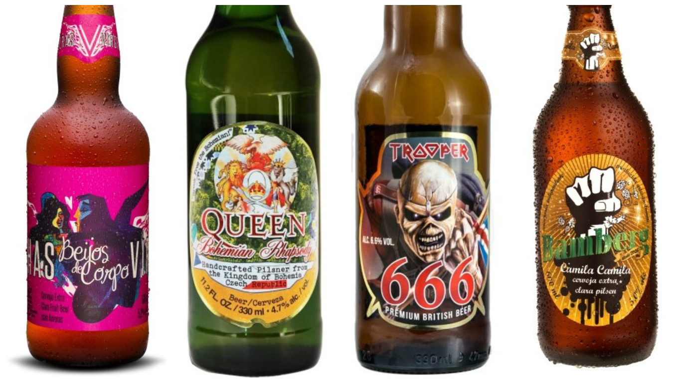 5 cervejas (boas) inspiradas em bandas de rock vendidas no Brasil 5 cervejas (boas) inspiradas em bandas de rock vendidas no Brasil