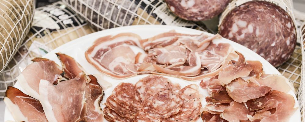 salame presunto embutidos