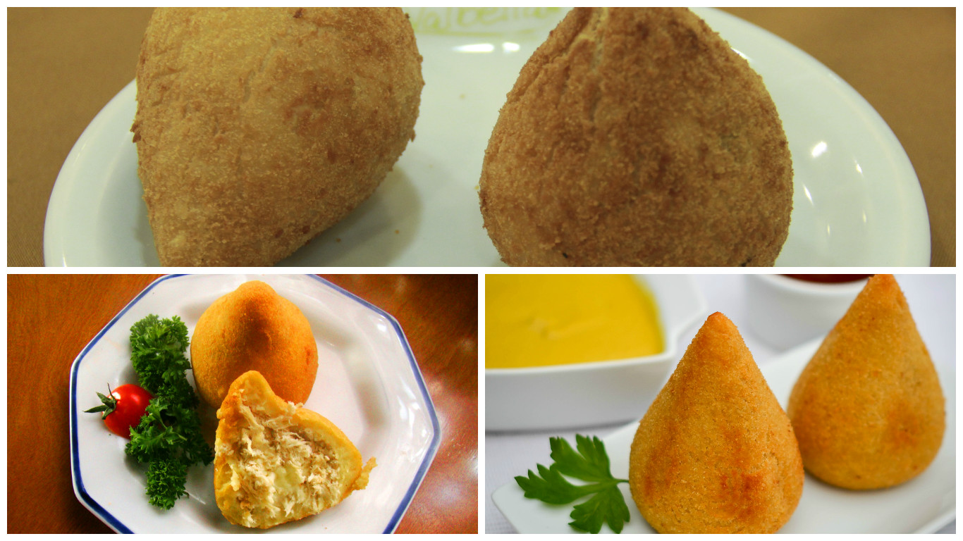Categoria Coxinha: Confeitaria Valbella, Confeitaria Holandesa e Sugar Bakery. Fotos: divulgação. Categoria Coxinha: Confeitaria Valbella, Confeitaria Holandesa e Sugar Bakery. Fotos: divulgação.