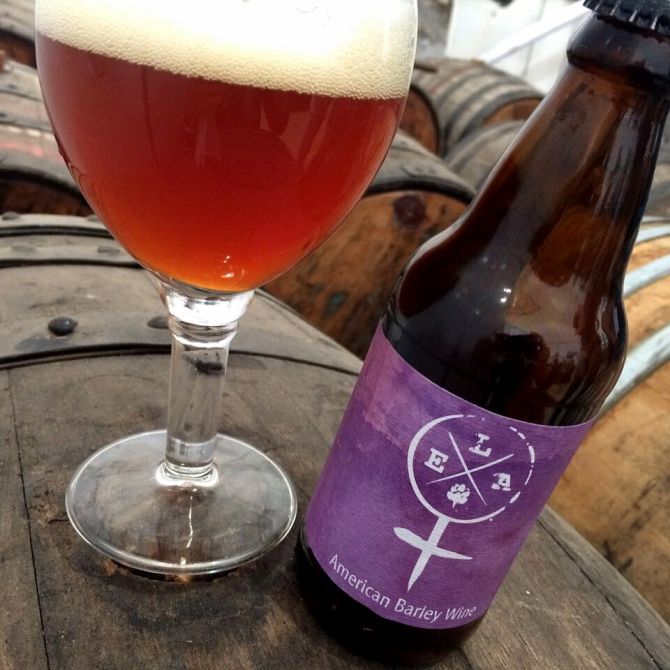 O primeiro estilo da Cerveja ELA é uma American Barley Wine. Foto: Divulgação O primeiro estilo da Cerveja ELA é uma American Barley Wine. Foto: Divulgação