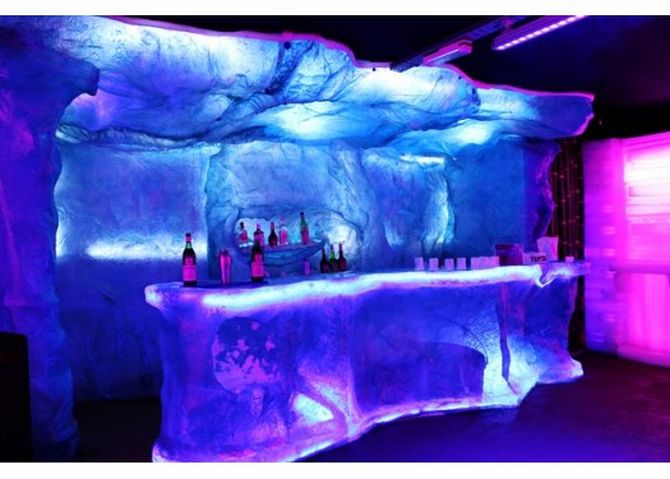 O bar de gelo em Puerto Iguazú. Foto: Divulgação O bar de gelo em Puerto Iguazú. Foto: Divulgação